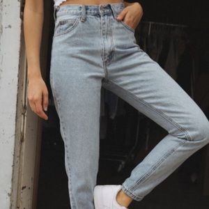 Brandy Melville light wash Jane jeans